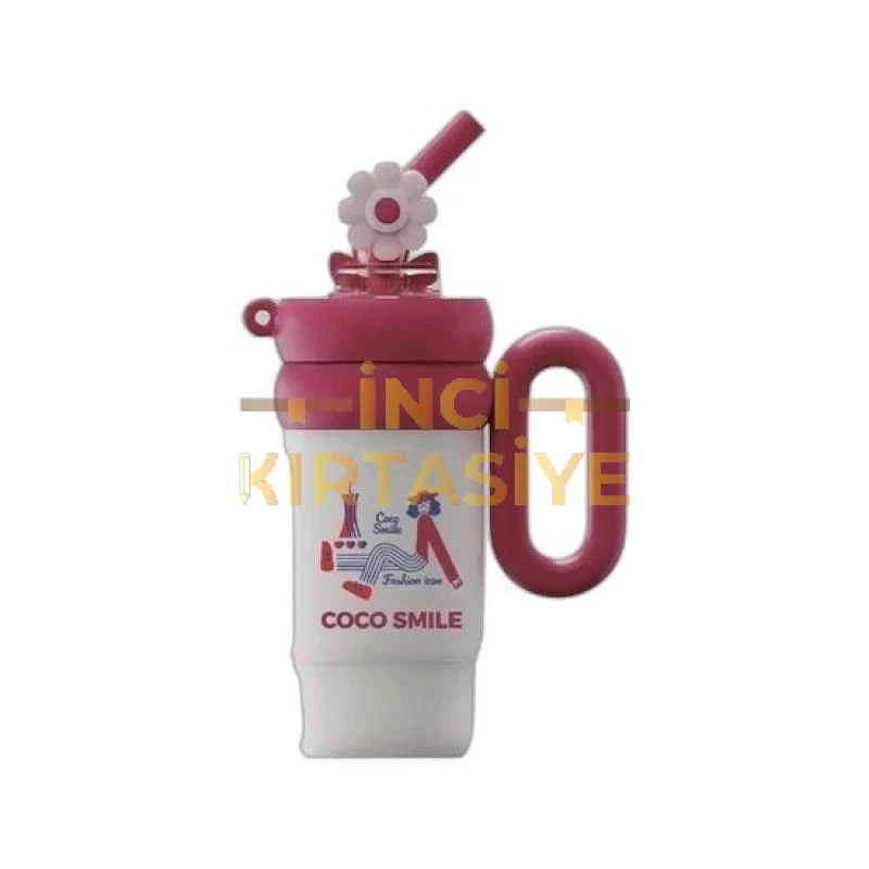 VAGONLİFE COCO SMİLE 760ML KIRMIZI ÇELİK TERMOS