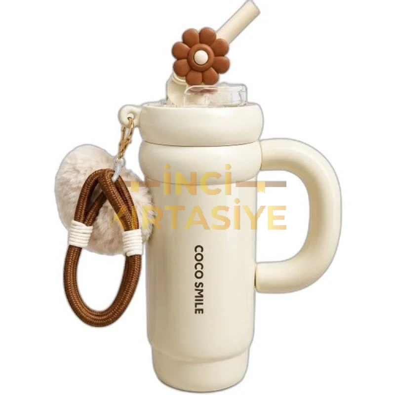 VAGONLİFE COCO SMİLE 950ML HAKİ ÇELİK TERMOS