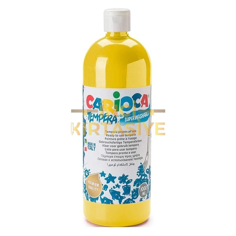 TEMPERA SULUBOYA SÜPER YIKANABİLİR SARI 1000 ML.