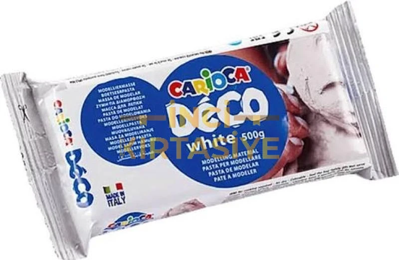 CARİOCA DECO SERAMİK HAMURU BEYAZ 500 GR.