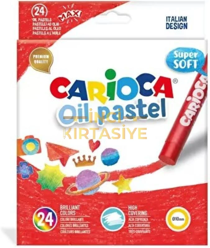 CARİOCA YAĞLI PASTEL BOYA 24'LÜ