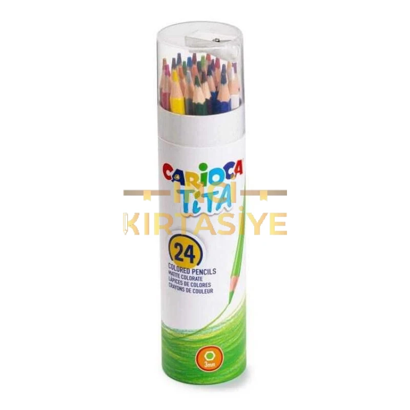TİTA KURU BOYA KALEMİ 24'LÜ  (TÜPTE)