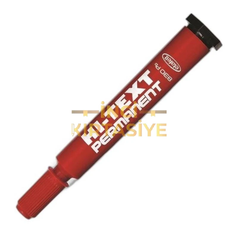 HI-TEXT MARKER KESİK UÇ KIRMIZI