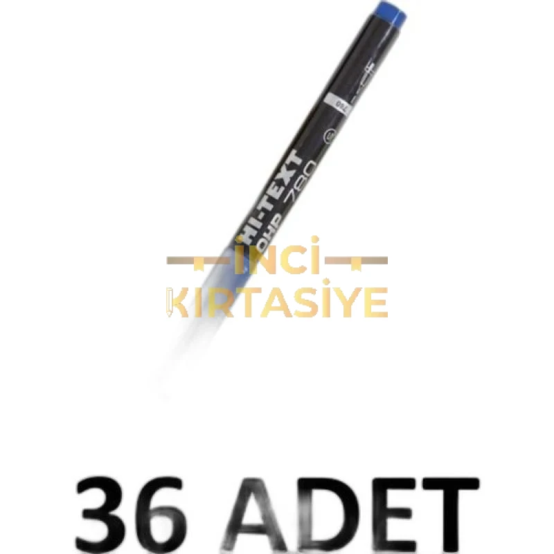 HI-TEXT ASETAT KALEMİ (S) MAVİ