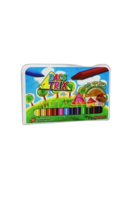 ALPINO DA-127 DACSTRIK ÜÇGEN MUM BOYA 24LÜ