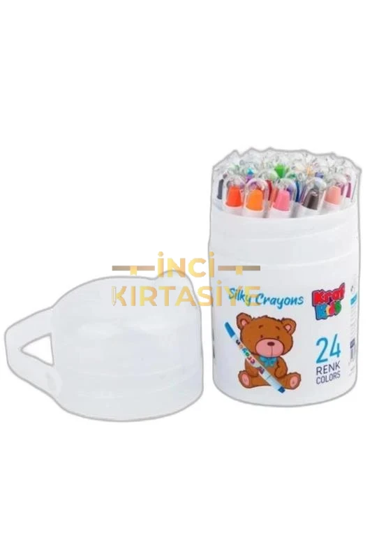 KRAF KİDS 24'LÜ KUTULU MUM BOYA