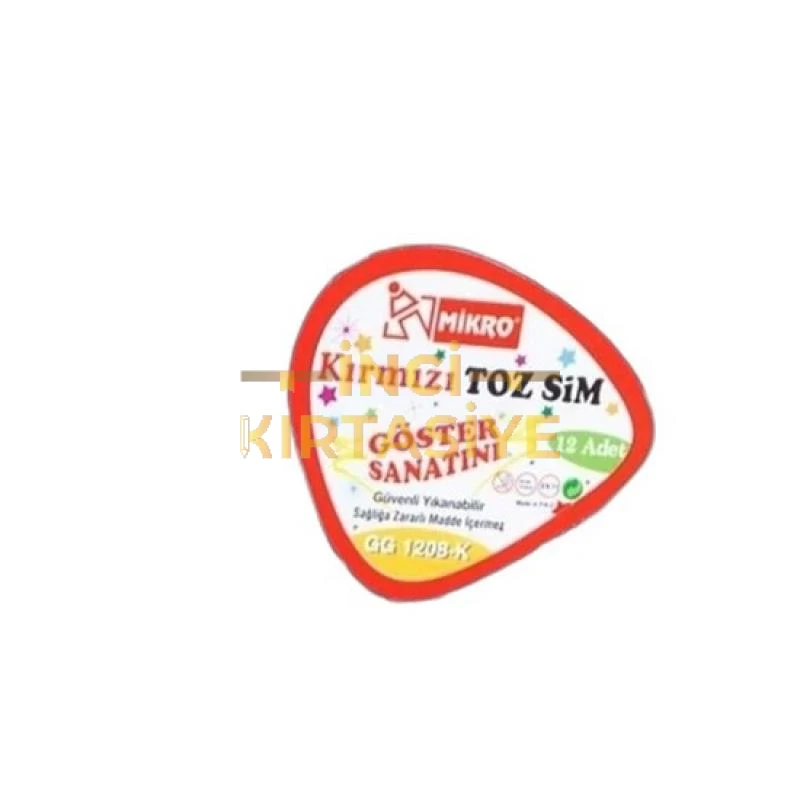 MİKRO GG 12-08K KIRMIZI TOZ SİM