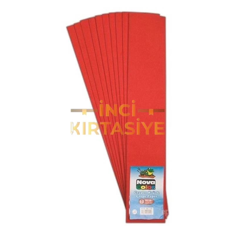 N.COLOR KRAPON KAGİDİ KIRMIZI