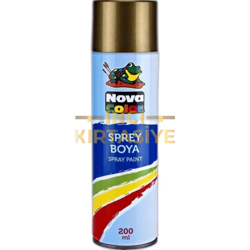 N.COLOR SPREY BOYA ALTİN ~200ML~~