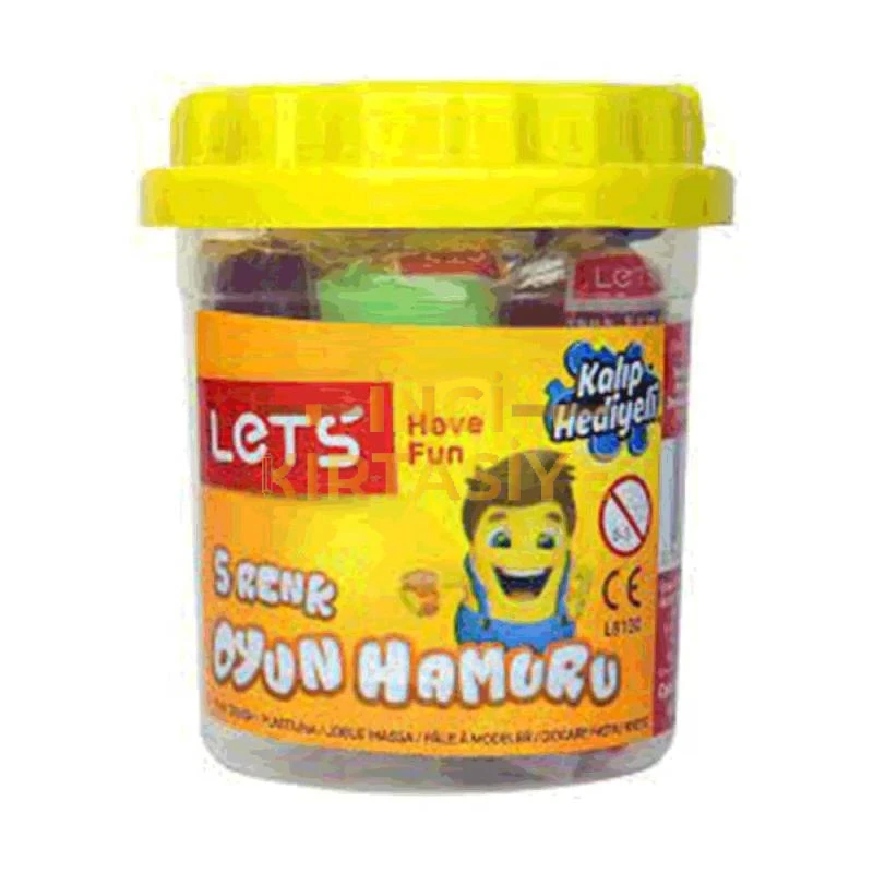 LETS 5 RENK OYUN HAMURU 5*20 GR.