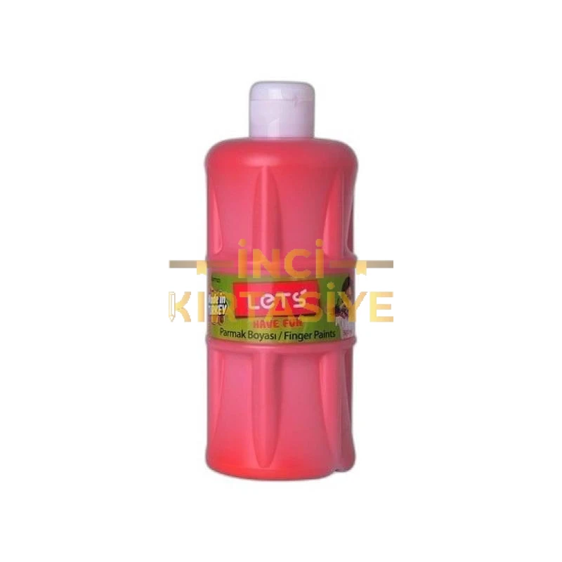 LETS PARMAK BOYASI 500 ML. KIRMIZI