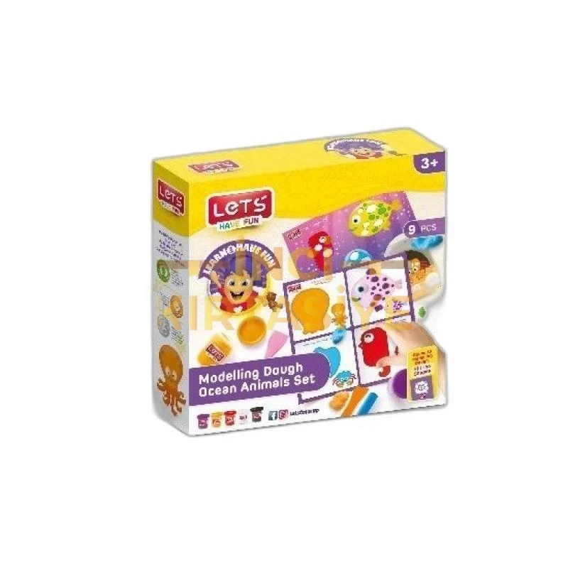 LETS DENİZ CANLILARI MATI OYUN HAMURU L9012