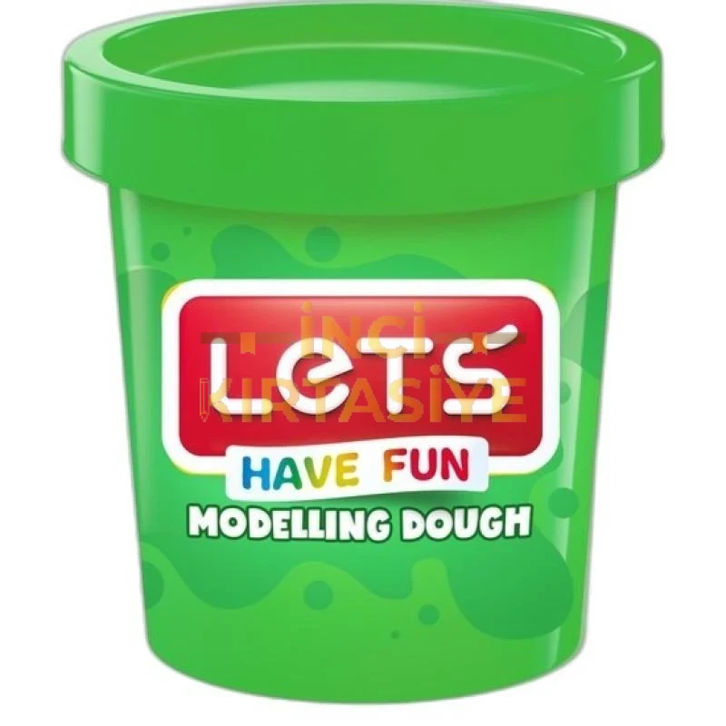 LETS TEK RENK  OYUN HAMURU YEŞİL 150 GR.