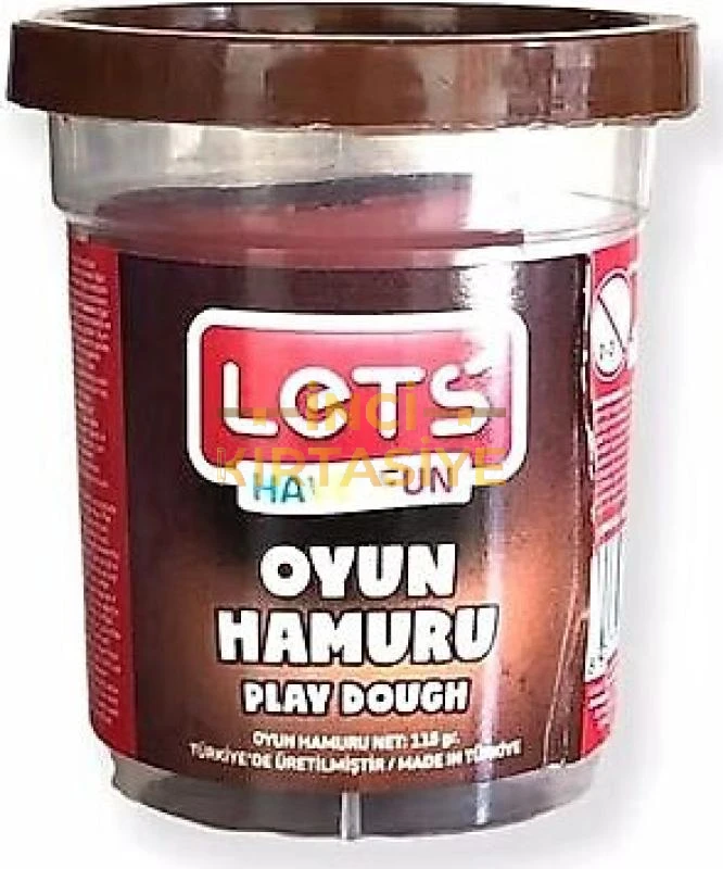 LETS OYUN HAMURU TEK RENK KAHVE 115 GR