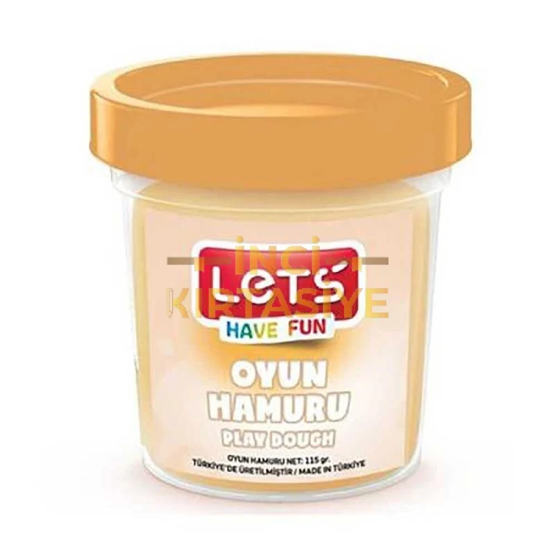 LETS OYUN HAMURU TEK RENK TENRENGİ 115 GR
