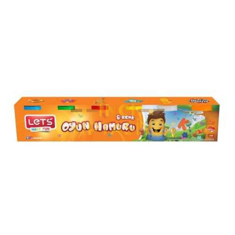 LETS 6 LI OYUN HAMURU 6LI 660 GR