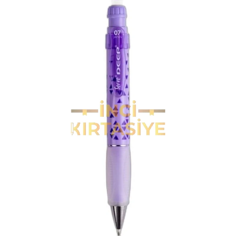 SERVE DEEP 0,7MM ÜÇGEN DESENLİ VERSATİL KALEM LAVENDER