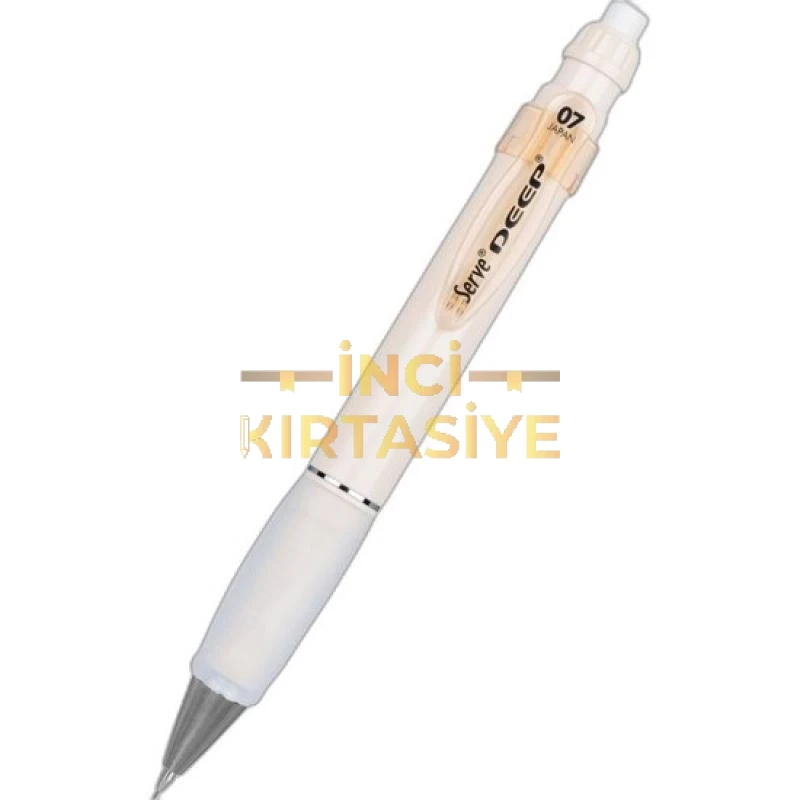 SERVE DEEP MEKANİK 0,7 KURŞUN KALEM METALİK IVORY