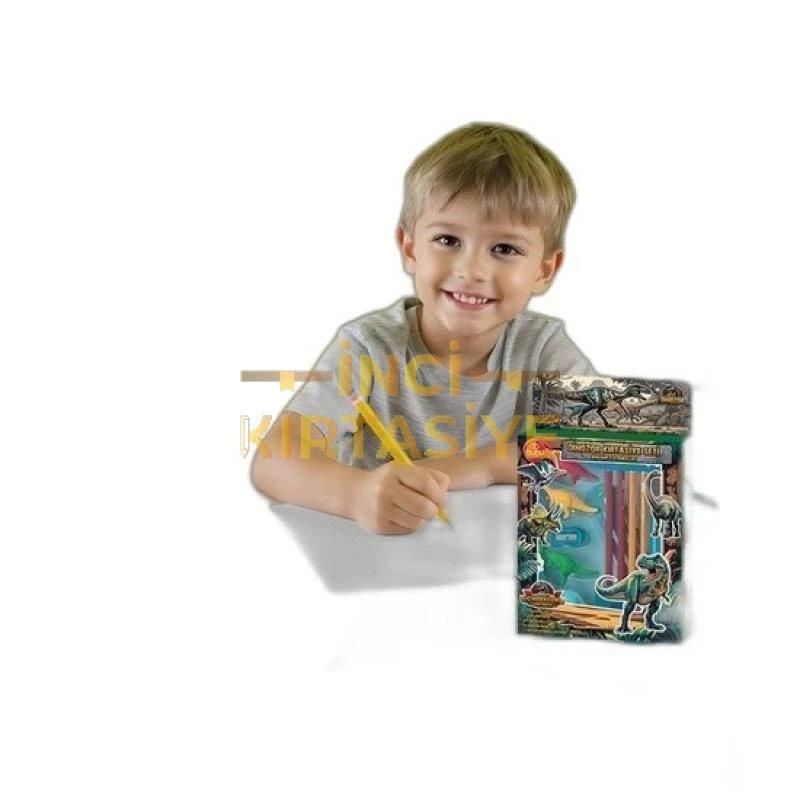 BU-BU KIRTASİYE SETİ DİNOZOR