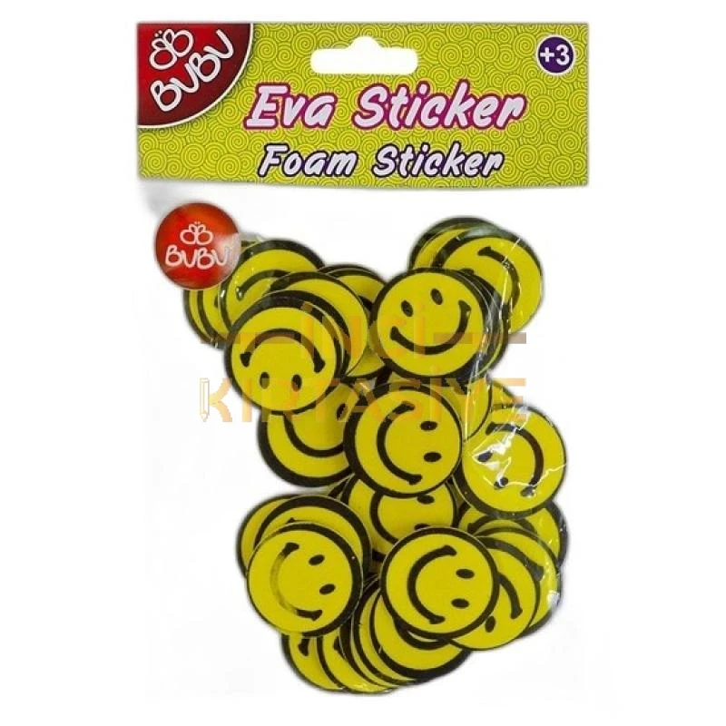 BU-BU EVA STICKER GÜLEN YÜZ ORTA