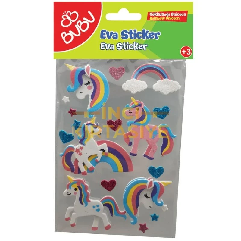 BU-BU UNICORN STICKER SET