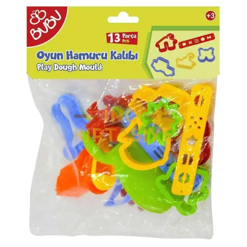 BU-BU MERDANELİ OYUN HAMURU KALIBI 13 PARÇA