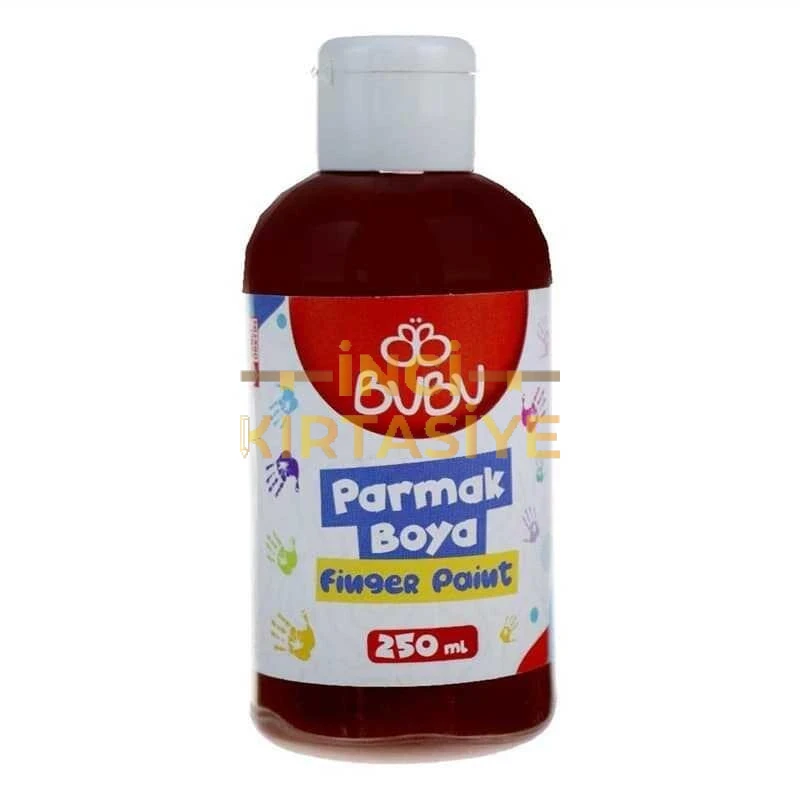 BU-BU PARMAK BOYA 250 GR. KAHVERENGİ