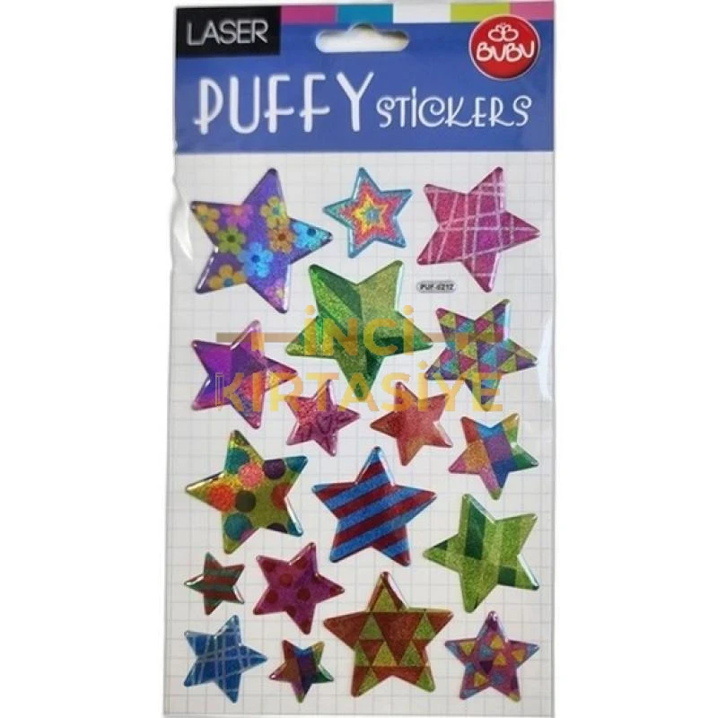 BU-BU DAMLA STICKERS YILDIZ 12,5X23,5