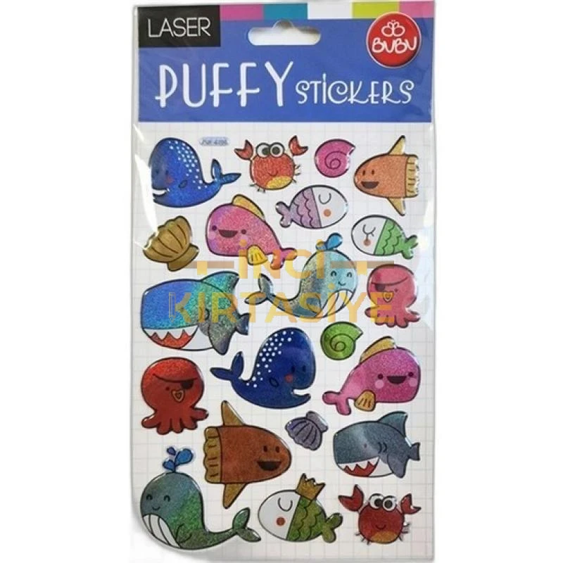 BU-BU DAMLA STICKERS DENIZ HAYVANLARI 12,5X23,5