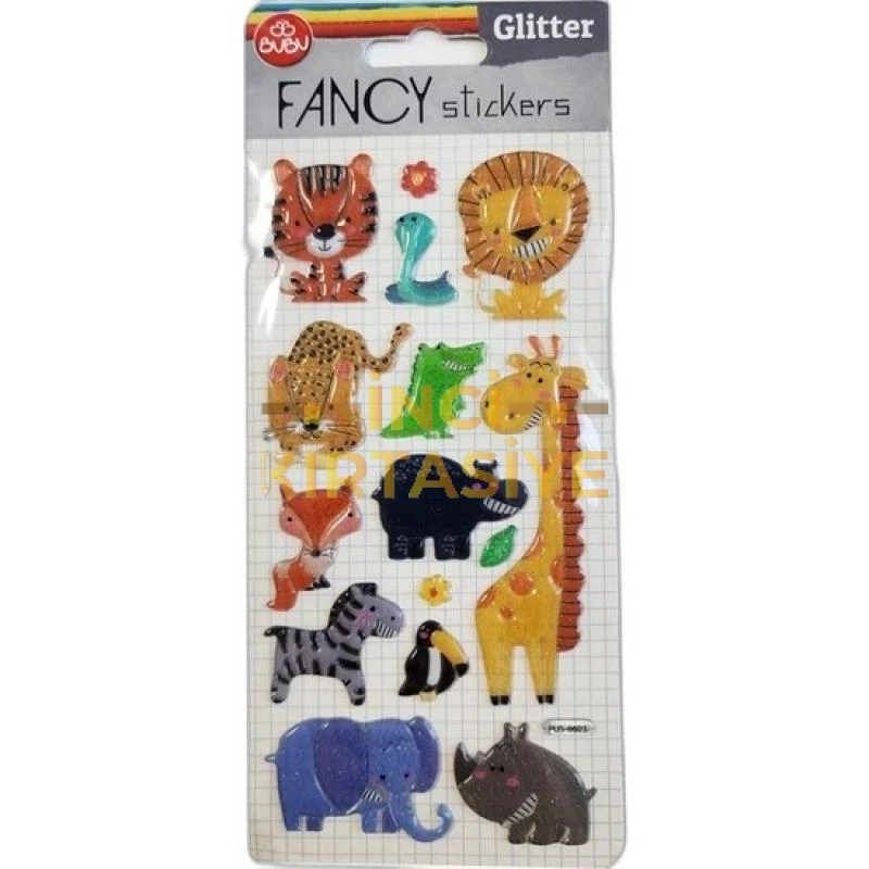 BU-BU DAMLA STICKERS GLITTER VAHSI HAYAT 9X20