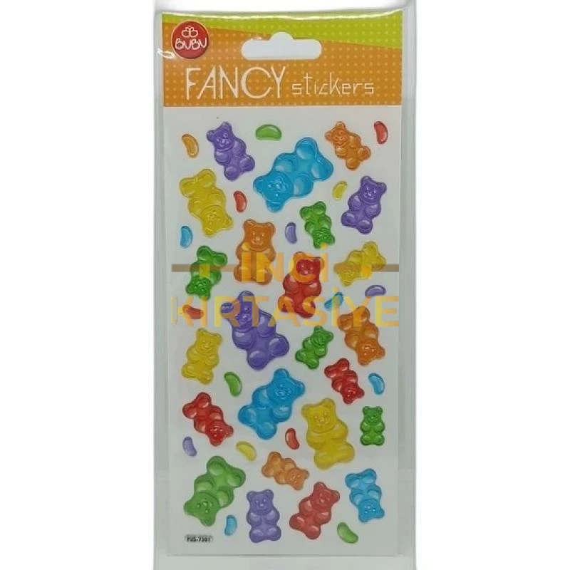 BU-BU DAMLA STICKERS FUNCY AYICIK 9X20