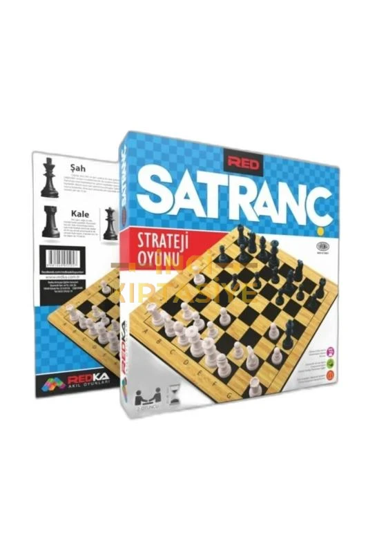 REDKA AHŞAP SATRANÇ