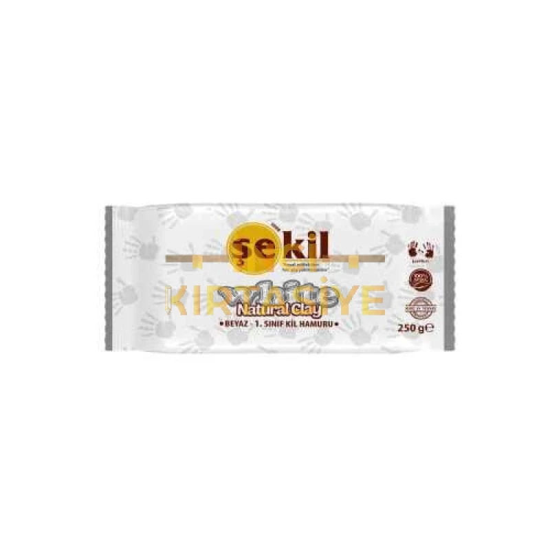 ŞEKİL BEYAZ KİL 250GR