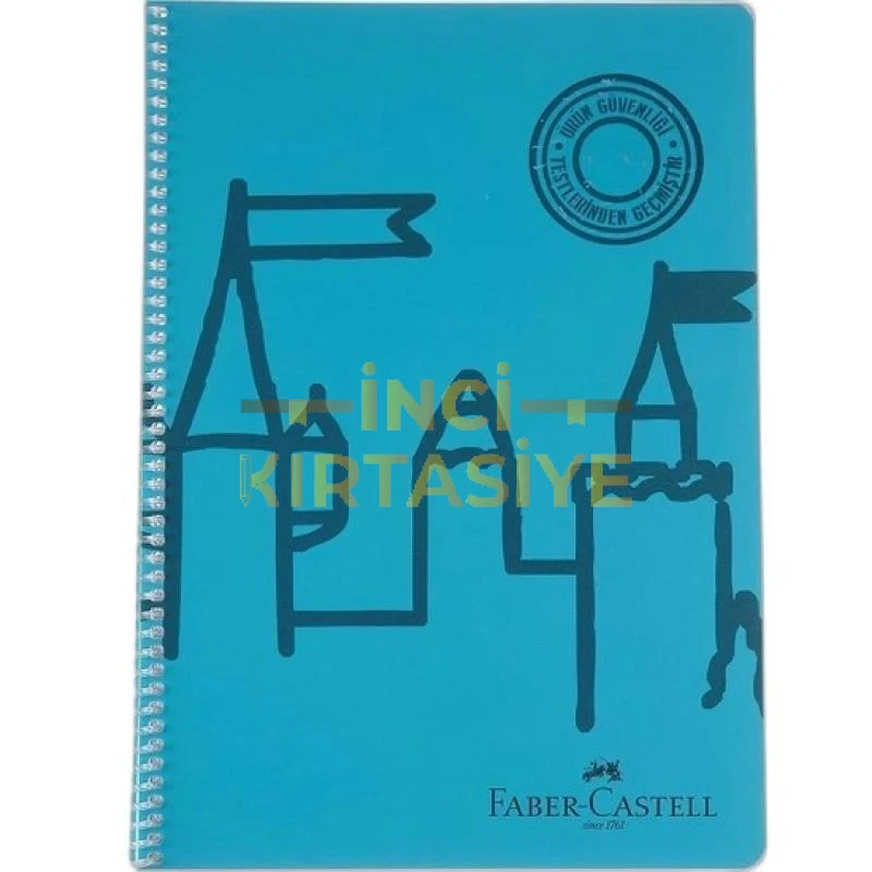 FABER-CASTELL ŞATO 80 A4 SP KARELİ DEFTER