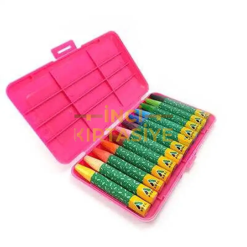 ADEL 12 RENK PEMBE PASTEL BOYA