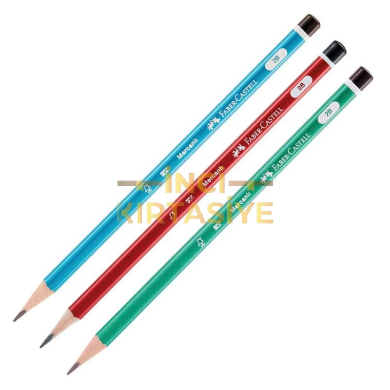 FABER-CASTELL MERCANLI 2B ÜÇGEN KURŞUNKALEM