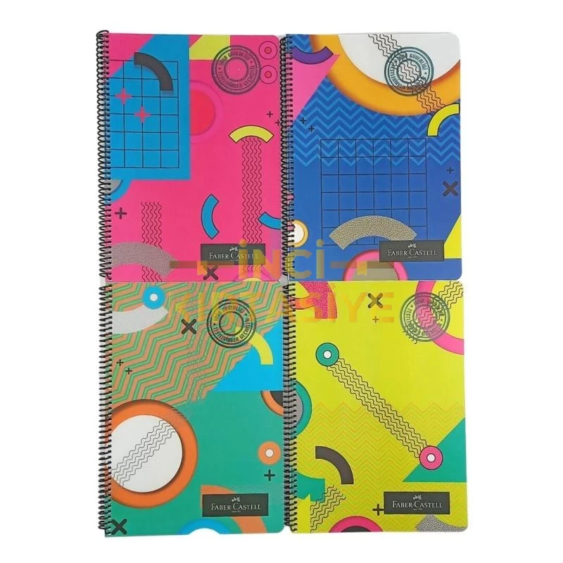 FABER-CASTELL PP KR1 A4 80 YAPRAK KARELİ DEFTER