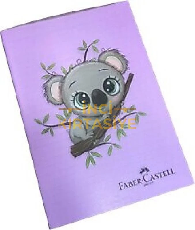 FABER-CASTELL A5 PP KOALA 80 YAP. ÇİZGİLİ DEFTER