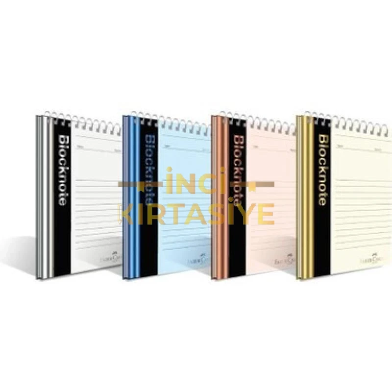 FABER-CASTELL A4 METALİK 80 YAPRAK ÇİZGİSİZ BLOKNOT