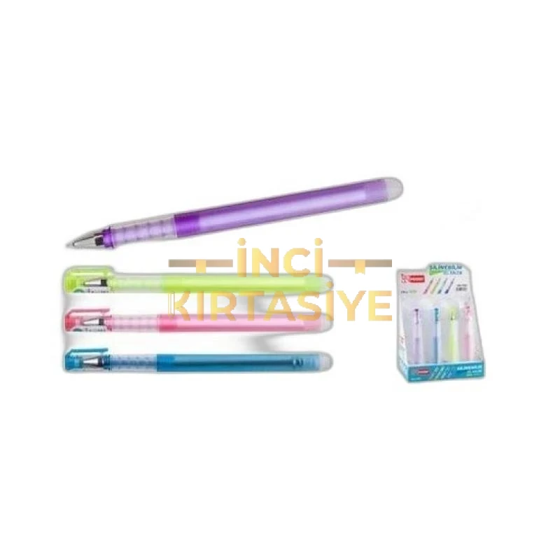 MİKRO  MK-7301 SİLİNEBİLİR JEL KALEM 24 LÜ