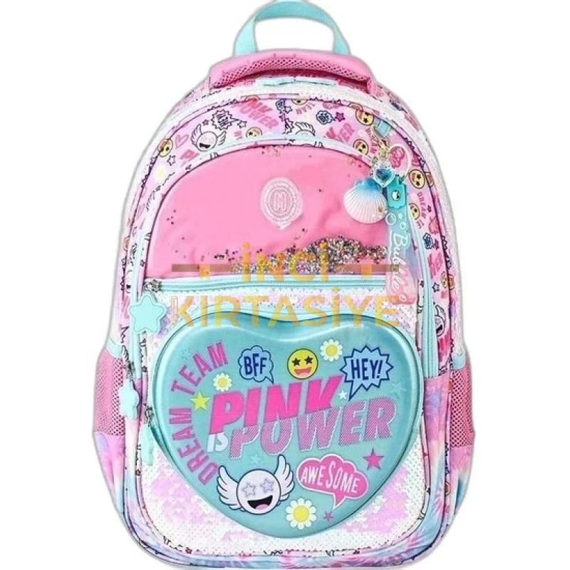 MUGGLE PINK POWER İLKOKUL ÇANTASI