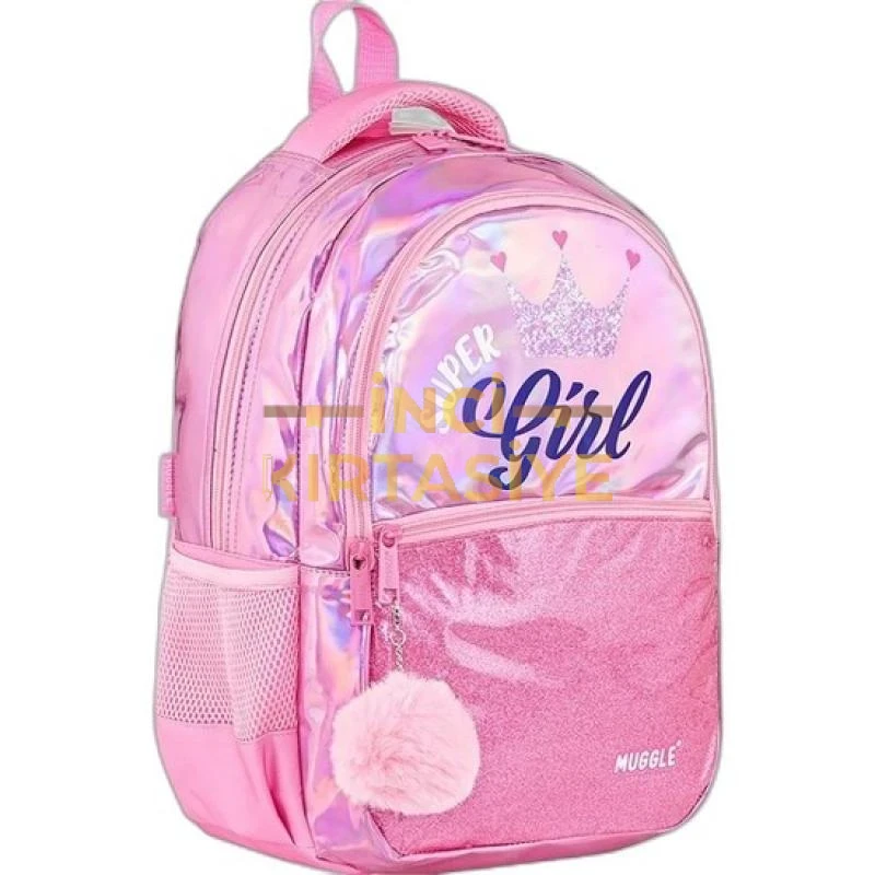 MUGGLE MU-9039 SUPER GIRL KOLEKSİYONU İLKOKUL ÇANTASI