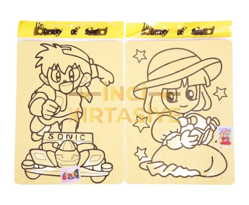 EMİNİŞ KUM BOYAMA A4