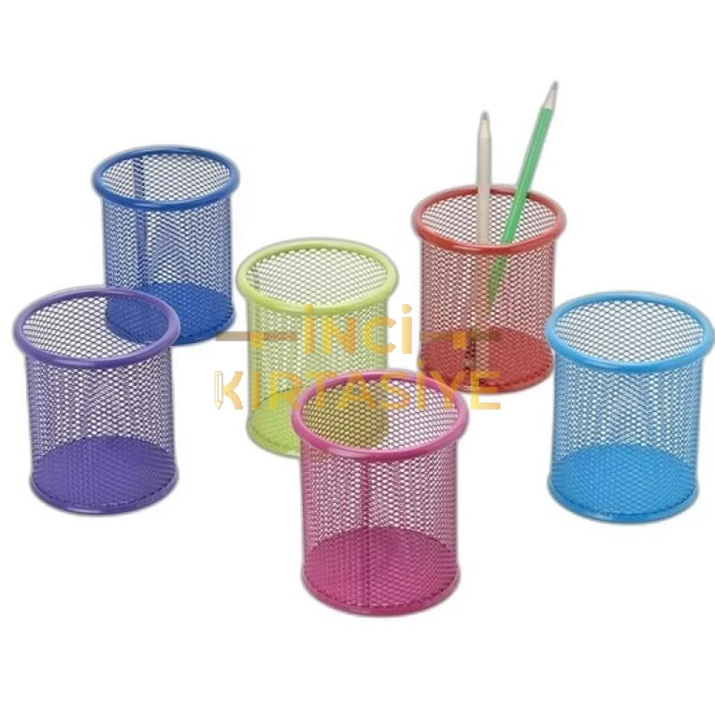 İNOX MASAÜSTÜ KALEMLİK RENKLİ