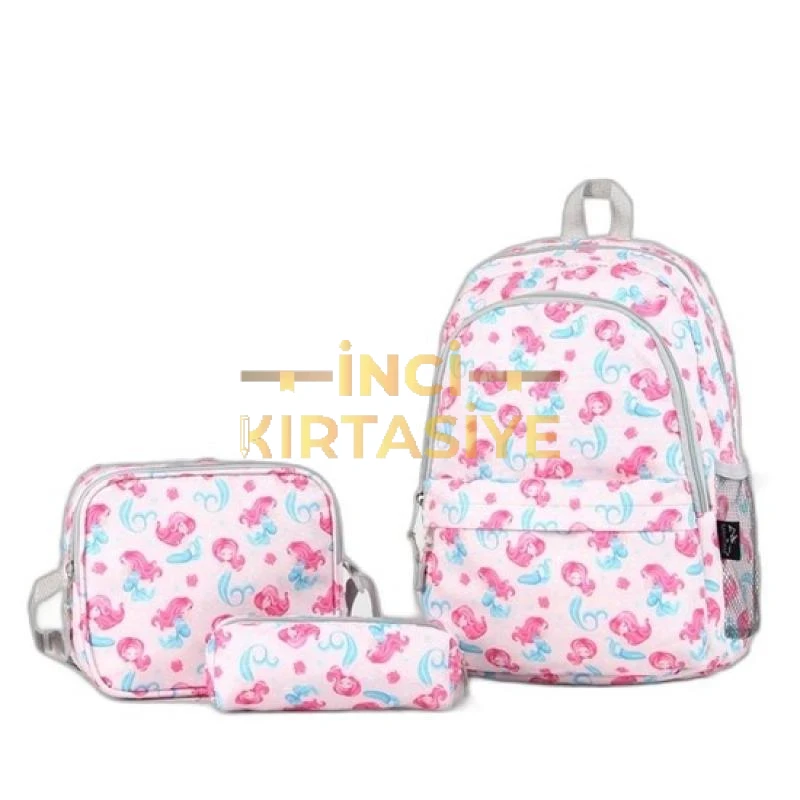 CAMBRİDGE POLO İLKOKUL ÇANTA+BESLENME+KALEMLİK 3LÜ SET