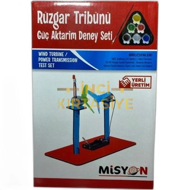 MISYON RÜZGAR TRIBÜNÜ GÜÇ AKTARIM DENEY SETI