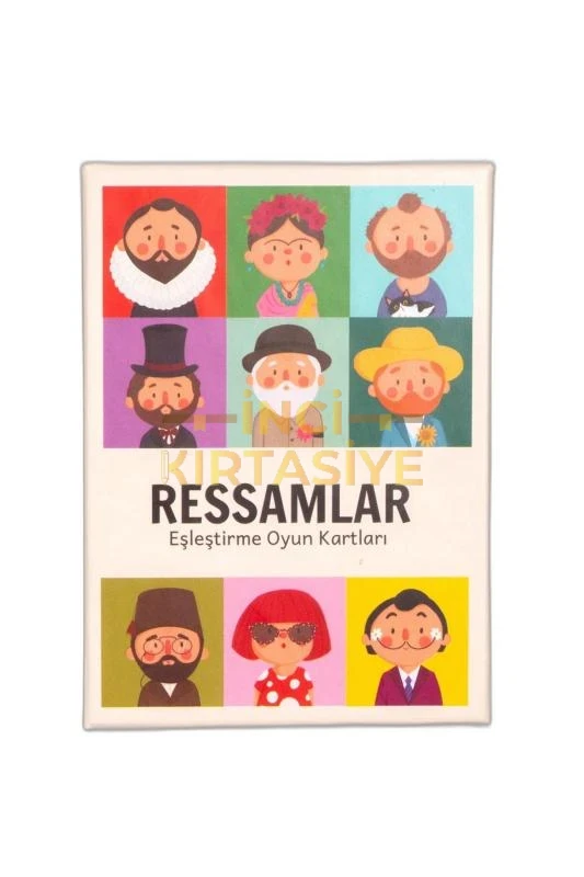 PRESTİJ RESSAMLAR EŞLEŞTİRME OYUN KARTLARI