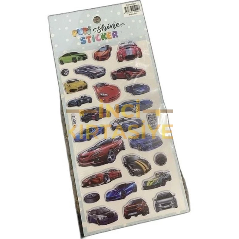 PUTİ SHINE STICKER - OTOMOBİL