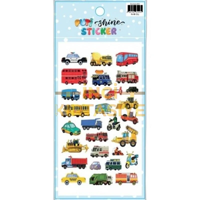 PUTİ SHINE STICKER-ARAÇLAR