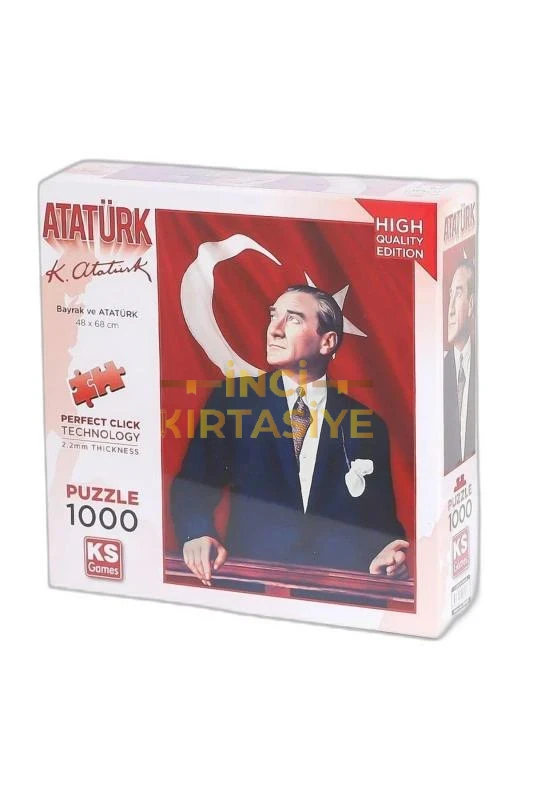 KSGAMES 1000 PARÇA PUZZLE ATATÜRK